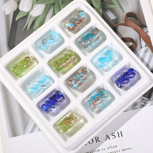 18-20*9-11mm Màu ống thủy tinh lỏng hạt xoắn ốc cột đối với trang sức làm thời trang phụ kiện tự làm - Product Image 4