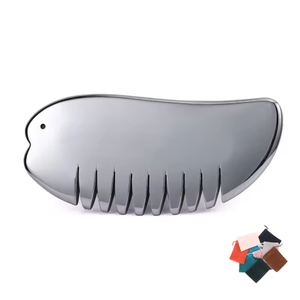 Massaggiatore testa che induce rilassamento con nuovo pettine Guasha raschiatura Terahertz pietra per la salute e la cura della bellezza - Product Image 2