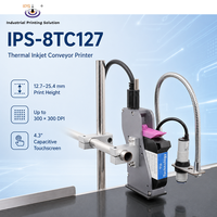 Imprimante TIJ intelligente IPS-8TC127 avec écran tactile de 4,3 pouces pour le codage en ligne de la date, du numéro de lot et de la traçabilité