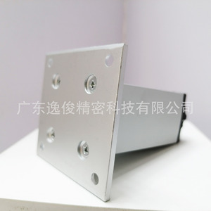 <b>Adjustable</b> <b>Square</b> Aluminum Furniture Legs With Pads For Sofa And Cupboard Minimalist Design Easy Installation - Product Image 4
