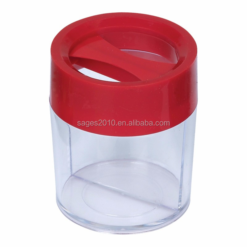 Оптовая продажа из Китая 2022, Высококачественная пластиковая квадратная Магнитная коробка-диспенсер с зажимом для бумаги