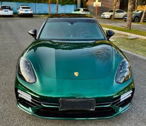 Enveloppe <span class=keywords><strong>de</strong></span> <span class=keywords><strong>voiture</strong></span> en vinyle PVC imperméable à l'eau <span class=keywords><strong>vert</strong></span> agate à haute brillance qui protège le matériau PET <span class=keywords><strong>de</strong></span> la peinture originale pour l'emballage <span class=keywords><strong>de</strong></span> la carrosserie - Product Image 3