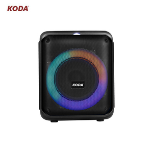 Koda Haut-parleurs DJ portables rechargeables de 8 pouces Haut-parleur changeant de couleur Haut-parleur étanche Extérieur pour fête - Product Image 3