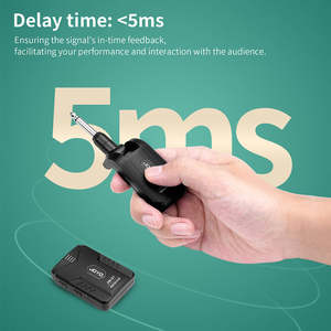 Sistema de Monitoreo Inalámbrico In-Ear JOYO <span class=keywords><strong>JW</strong></span>-07 2.4G, Transmisor y Receptor de Auriculares para <span class=keywords><strong>Estudio</strong></span>, Banda y Actuaciones en Vivo - Product Image 4