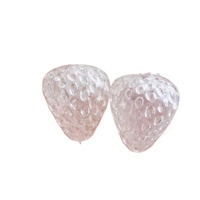 Zee-schelp fruit mango aardbei perzik sinaasappel appel handgemaakte maltose squishy vulbare doe-het-zelf transparante huid TPR lege stressbal huid