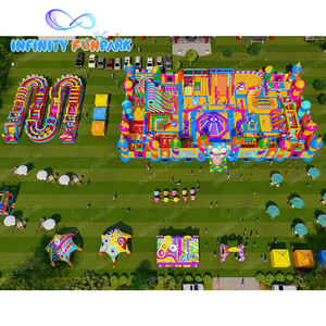 Monstruo comercial tema inflable diversión trampolín <span class=keywords><strong>Parque</strong></span> niños al aire libre gran rebote inflable deporte obstáculo <span class=keywords><strong>parque</strong></span> infantil - Product Image 2