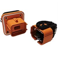 Conector de Desconexión Manual Mini MSD/MCB 400A, Receptáculo de Montaje Frontal para Vehículos PHEV, Contacto de Cobre, IP67