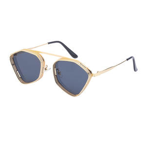 Lunettes de soleil steampunk sur mesure unisexe, monture métallique, protection UV400, verres PC, style Instagram, origine Taizhou - Product Image 5