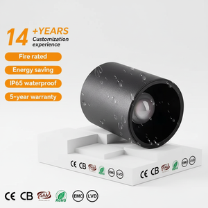 Diseño Ip65 Outdoor Slim <span class=keywords><strong>Led</strong></span> Surface Mount 15W Cob Techo <span class=keywords><strong>Downlight</strong></span> 85-265V 150Mm Ip65 Impermeable Montado en <span class=keywords><strong>superficie</strong></span> - Product Image 1