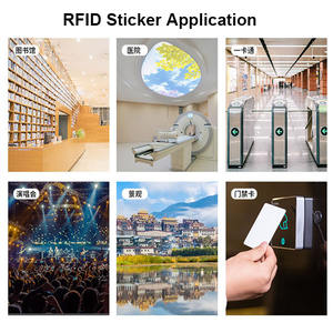 Etiqueta Adhesiva Inteligente NFC 13.56mhz RFID con Código QR, Tarjeta de Visita, Resistente al Agua, para - Product Image 3