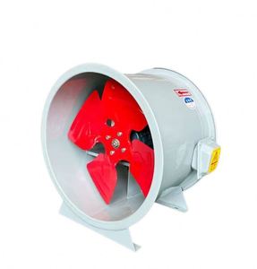 Ventilador Industrial de Extracción de Humo y Fuego de Alta Temperatura para Tuberías de Ventilación, Aspirador y Soplador de Circulación por Tiro Forzado - Product Image 1