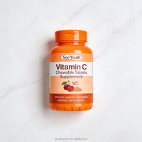 Complément Alimentaire Multivitaminé Naturel à Base de Plantes pour Jeunes, Vitamine C 1g en Comprimés, Soutien Quotidien à la Santé et au Système Immunitaire pour Adultes