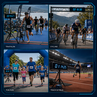 Étiquettes en papier RFID à longue portée pour les systèmes de chronométrage de Marathon, UHF Impinj monza r6