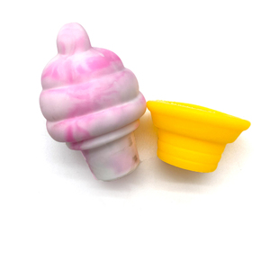 TPR Ice Cream Soft <b>Squeeze</b> Stress <b>Ball</b> for Desktop Anxiety Relief Office Decor Kids and Adults Promotional Gift - Product Image 5