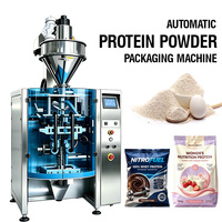 Machine d'emballage automatique verticale pour sachets de protéines en poudre