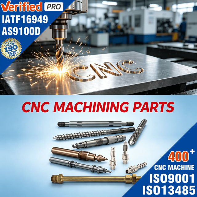 Precision Anodized CNC Aluminum Parts Turning & Milling Industrial Machined Components