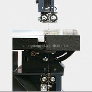 เครื่องเลื่อยสายพานไฟฟ้า 220V สำหรับงานไม้ รุ่น MJ345 พร้อมโต๊ะเอียงได้ 45 และ 30 องศา สำหรับตัดไม้ในโรงเลื่อย - Product Image 2