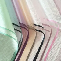 Korean Stripe Cellophane Paper Wrapper