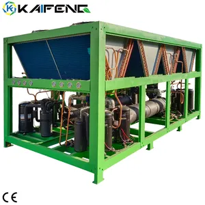 Kaifeng Chilling Apparatuur 5 ~ 10HP Industriële Luchtgekoelde Chiller Voor Koelsysteem