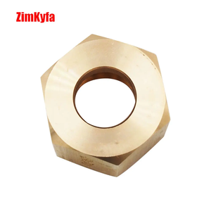 Adaptateur de régulateur de bouteille de CO2 en laiton, écrou CGA320, raccord fileté femelle W21.8 pour entrée de valve de régulateur - Product Image 3