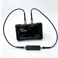 Analyseur de réseau vectoriel portable HOSHI LiteVNA 67 avec écran 7 pouces, ZN-706, analyseur vectoriel portable, 50 kHz - 63 GHz, batterie 7800 mAh