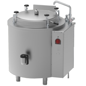 200-Liter Cylindrical Electric Autoclave <b>Kettle</b> 24000 W 400/3V 18EA4200 EURAST <b>Microwave</b> for Meat Used Condition for Farms - Product Image 1
