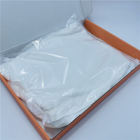 Rideau de drap de lit recyclable en couleurs avec logo personnalisé boîte d'emballage à plat pour l'expédition