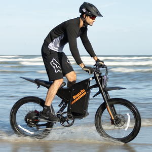 Bicicleta Eléctrica Deportiva de Montaña BOPZIN Q20 de Largo Alcance, Una Velocidad, 60V 35AH 2000W, Motor Trasero sin Escobillas de Alta Velocidad, Neumáticos Anchos para Adultos - Product Image 2