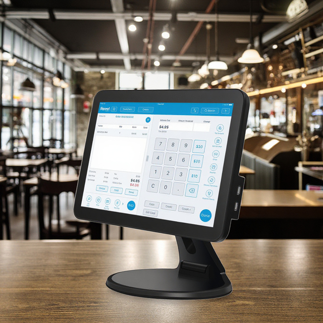 Hot Sale 15.6 Inch Touch Screen Win10 All-in-One POS Billing Machine Printer for Restaurant Payment Cash Register Systems