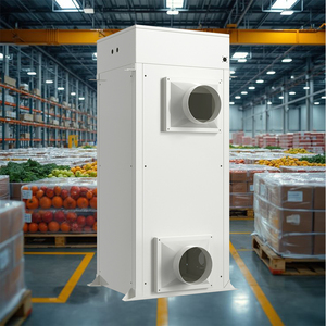 Meeresfrüchte Tiefkühl-Fischlagerung Großkapazität Frostfreier Metallverdampfer Kühlraum 7-Zoll-Touchscreen-Controller 3kW Leistung - Product Image 5