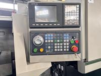 Ventes chaudes 2023 : Mini tour CNC horizontal à lit plat, 2 axes, broche simple, tournage et fraisage, certifié CE