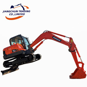 Meilleures ventes d'excavateurs Doosan DX60 DX75 DX80 DH55 d'occasion à échelle moyenne, excavateur d'occasion fabriqué en Corée - Product Image 1