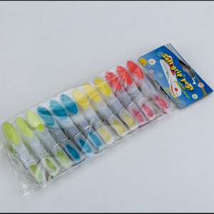 Kẹp Vải Chốt Vải Bán Chạy Kẹp Quần Áo Mềm Kẹp Vải Nhựa Nhiều Màu Mùa Xuân Để Treo - Product Image 3