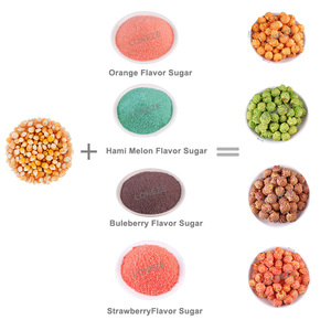 Đầy đủ tự động công nghiệp nấm màu hương vị khác nhau bỏng ngô máy làm bỏng ngô dây chuyền sản xuất - Product Image 6