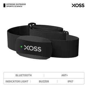 Monitor de Ritmo Cardíaco con Correa para el Pecho XOSS X2, Sensor Inalámbrico de Salud y Ejercicio, Resistente al Agua, Precisión de +/-0.1% para IOS/Android - Product Image 3