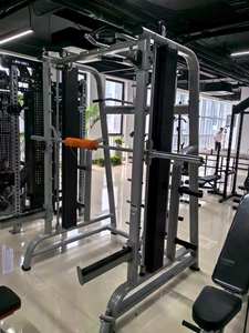 Machines Smith en acier de haute qualité avec assistance pour tractions haute et basse pour la musculation et l'équipement de fitness pour clubs d'exercice - Product Image 5