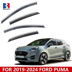 Déflecteurs de Vitres Latérales Pare-Soleil Pare-Vent Pare-Pluie pour FORD PUMA 2019-2024 Pièces Auto - Product Image 2