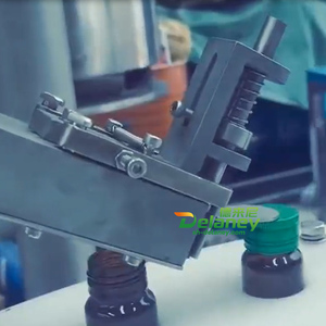 자동 PLC 제어 하이 퀄리티 플라스틱 유리 병 산업 병 시럽 구강 액체 충전 기계 - Product Image 3