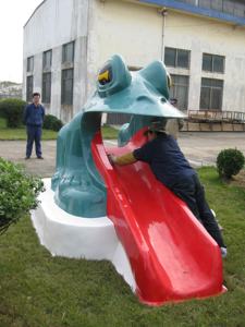 मेंढक शीसे रेशा पूल के पानी स्लाइड (ZC/के. टी./HT-10) - Product Image 6