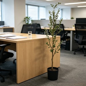 New Design Knock Down Olive <b>Tree</b> | Lifelike <b>Artificial</b> Topiary Plant Decor for Hotel Lobby Christmas Decorations - Product Image 5