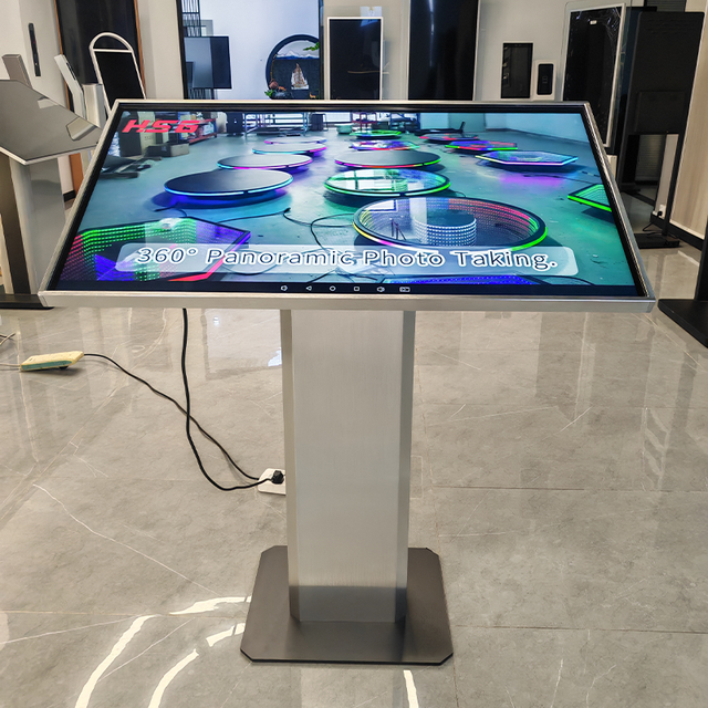 Android and Windows System Interactive Touch Screen Kiosk Monitor Indoor Advertising Equipment with Digital Signage Display