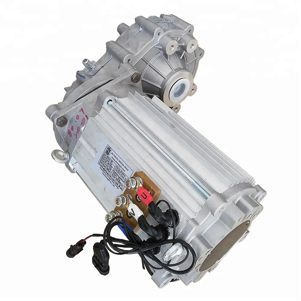 Motor ac elektrikli otomobil Motor kiti elektrikli araba 7500w motor kontrolörü için motor electrico para camioneta