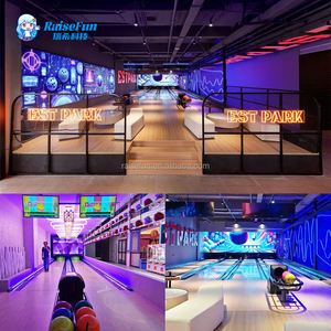 RaiseFun profesyonel reaktif <span class=keywords><strong>Bowling</strong></span> Equipment ekipmanları spor eğlence merkezi için yeni teknoloji PinsetterAffordable fiyat - Product Image 3