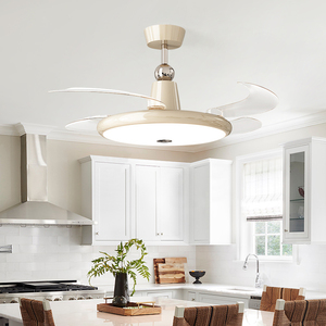 Invisible Blade <b>Ceiling</b> Fan Night <b>Light</b> – Kids Room Safe & Gentle Airflow Design - Product Image 6