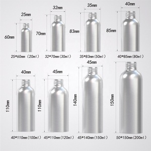 100ml 120ml 150ml 200ml Lightweight Aluminum Cosmetic <b>Bottle</b> Reusable Aluminum Spray <b>Bottle</b> for Facial Moisturizing <b>Mist</b> - Product Image 2