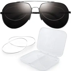 Verres de myopie myopes lecteurs bâton adhésif lunettes de myopie réutilisables pour la sécurité et les lunettes de soleil conduite utilisation de bureau