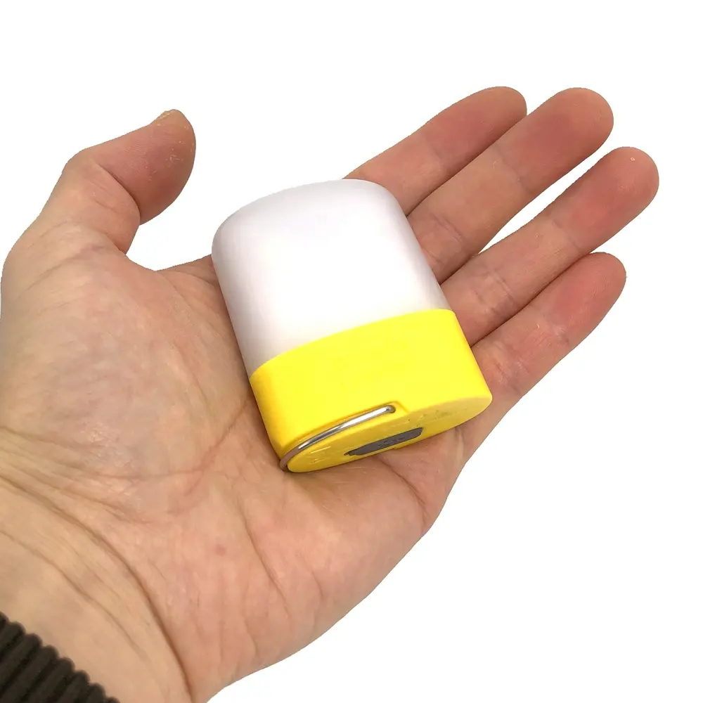 Светодиодный карманный фонарь с зарядкой от USB, Ультраяркий миниатюрный светильник для палатки, уличный фонарь для кемпинга, IP65, на литиевой батарее