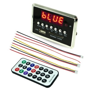 Kit USB Speaker Musik AUX Radio FM Modul Layar LED <span class=keywords><strong>Bluetooth</strong></span> MP3 Kartu <span class=keywords><strong>Decoder</strong></span> MP3 Player Papan Sirkuit 12V - Product Image 3