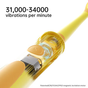 חכם ילדים חשמלי מברשת שיניים חשמלית נטענת חיים סוללה ארוכים עמיד למים 4 מצבים סוג-c הטעינה שיניים - Product Image 4