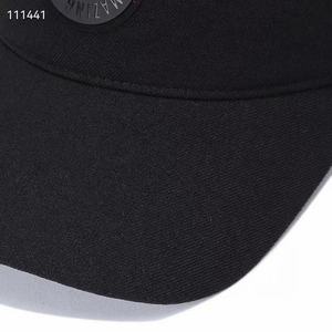 Nouvelle casquette de golf pour homme, calotte arrondie, protection solaire, casquette de baseball décontractée, stock original, noire, personnalisable avec logo brodé 3D - Product Image 5